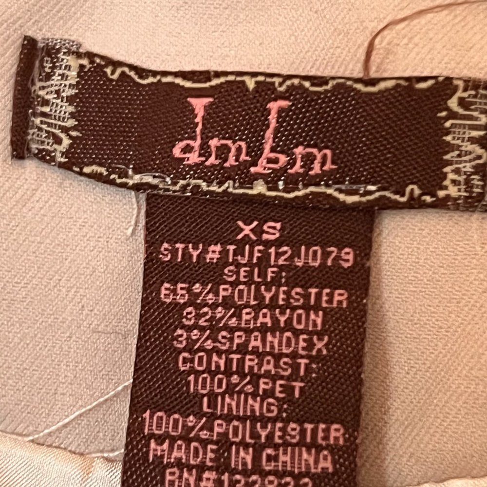 Dmbm Pink And Sequence Open Front Blazer - image 4